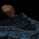 Illustration for article titled Pluto Rises Over the Mountains of Charon